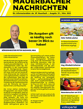 Mauerbacher Nachrichten :: März 2025